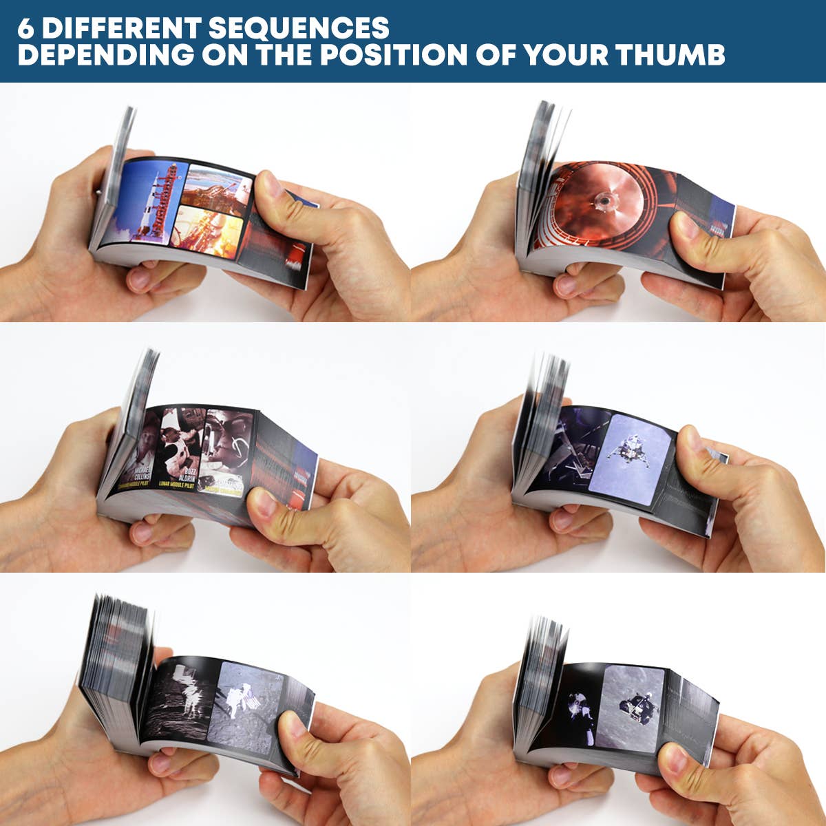 Apollo 11 Flipbook - Vol 1 - The Iconic Footage