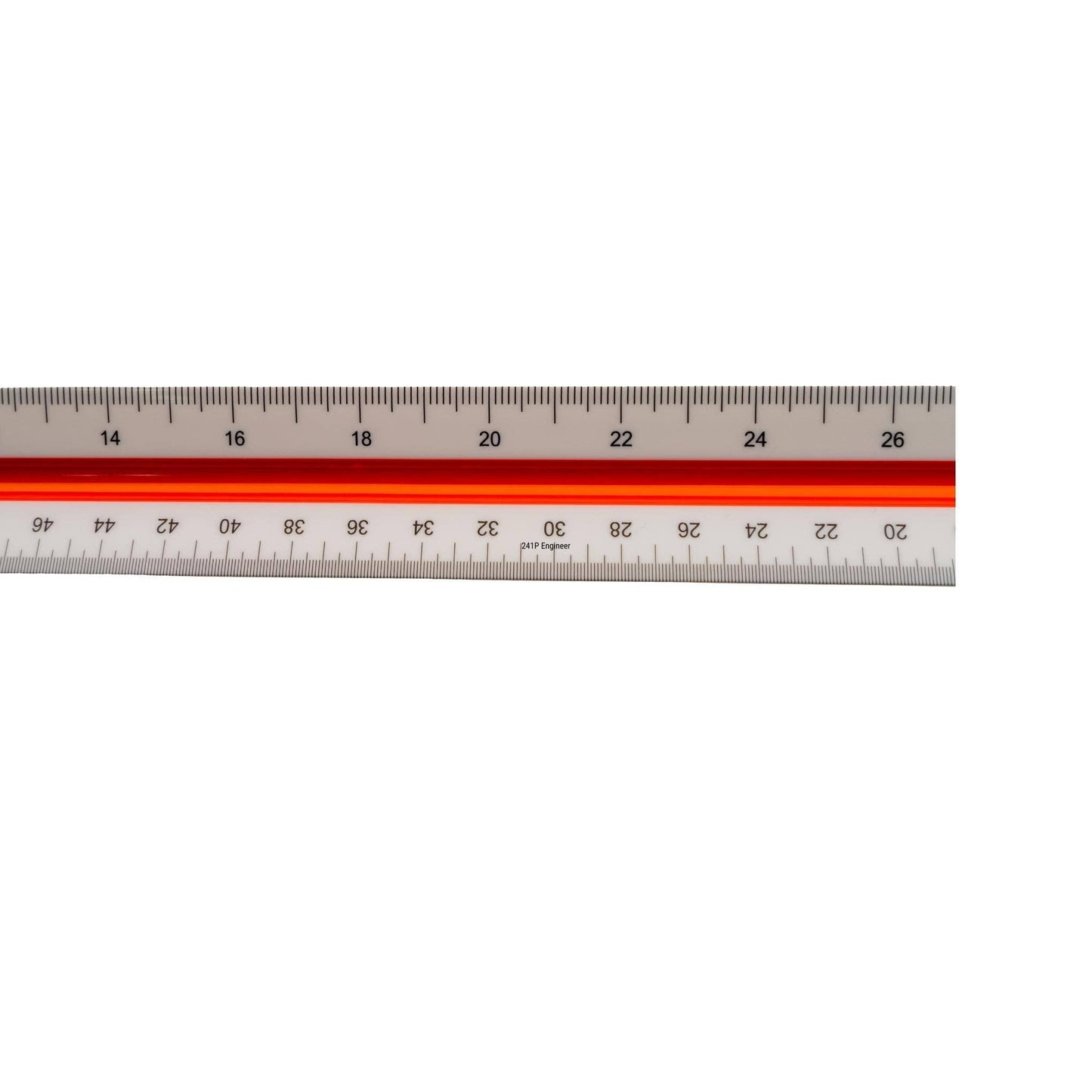 TRI SCALE ENGINEER 12in PLSTIC: 12in (Engineer)