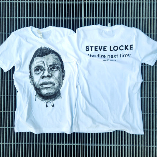 "Portrait of James Baldwin" 2024, Steve Locke Shirt