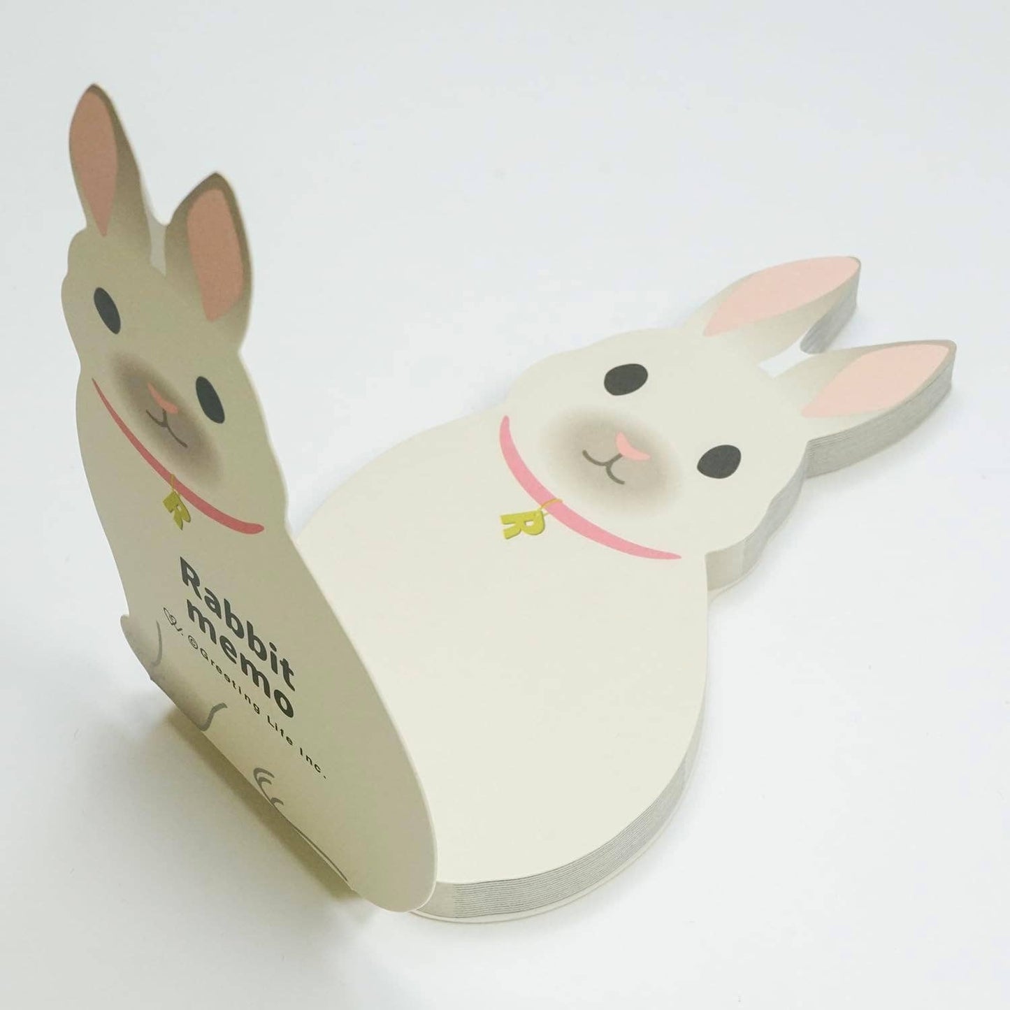 Greeting Life Animal Die Cut Memo Rabbit