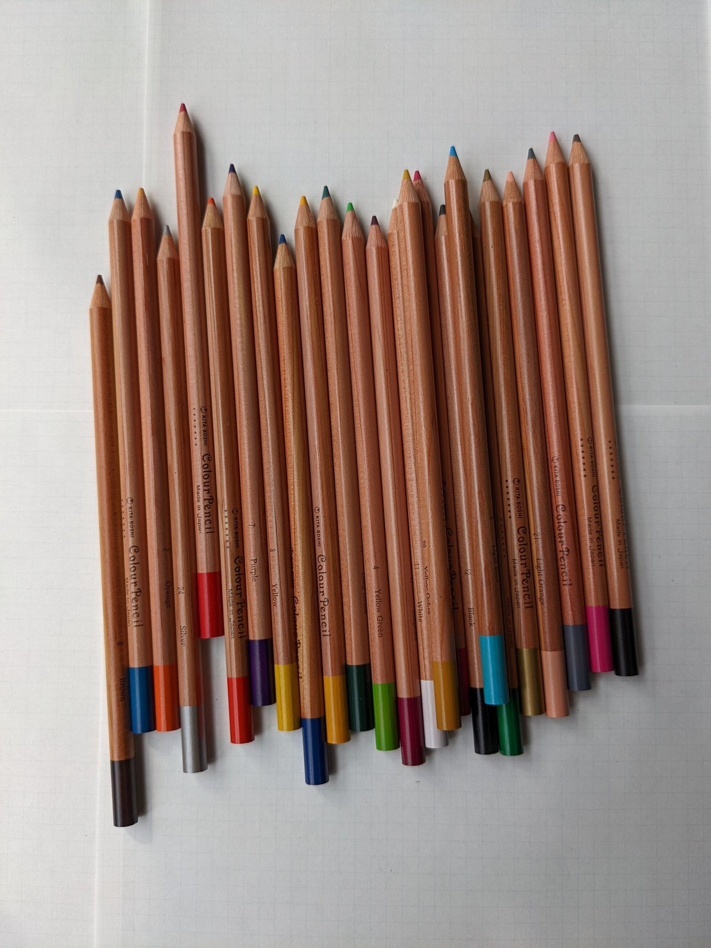 Kita Boshi 24 Colored Pencils