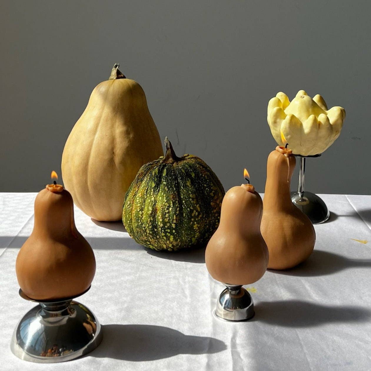Small Squash Candle: Butternut / Pumpkin Pie