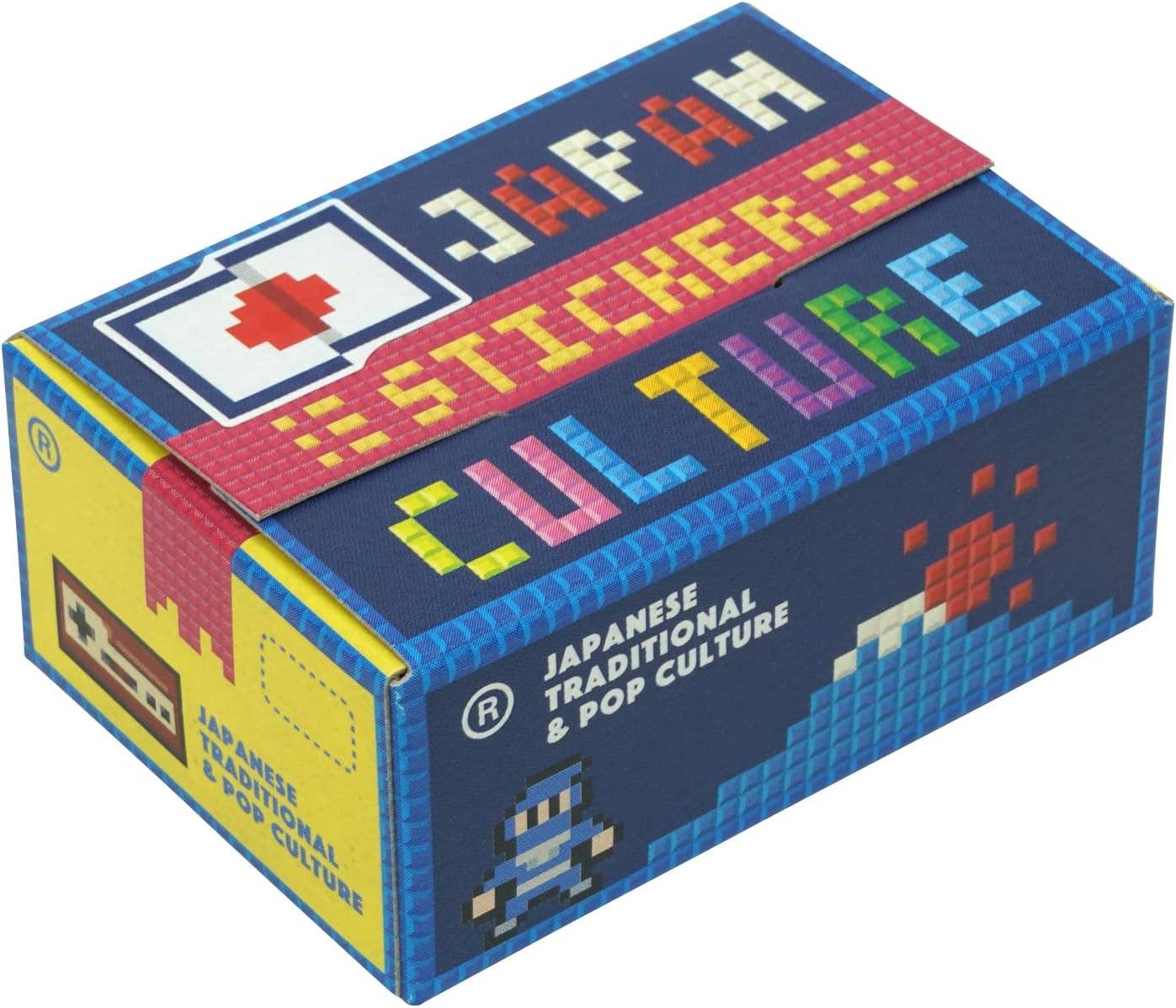 Hako Sticker Japanese Culture GLCK-68: 6 pcs