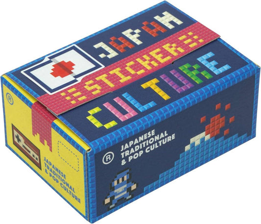 Hako Sticker Japanese Culture GLCK-68: 6 pcs