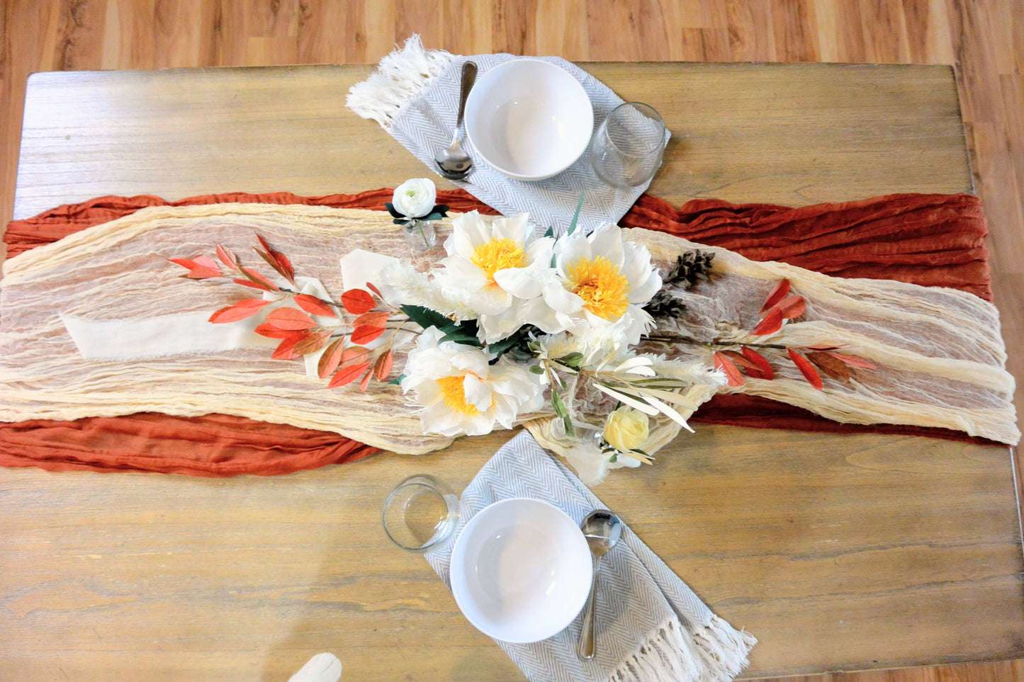 Paper Fall Leaves, Artificial Fall Florals
