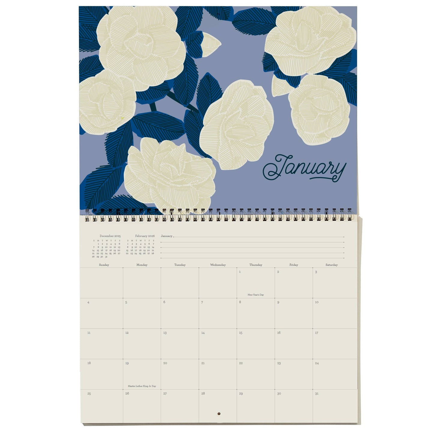 2026 Write On Calendar