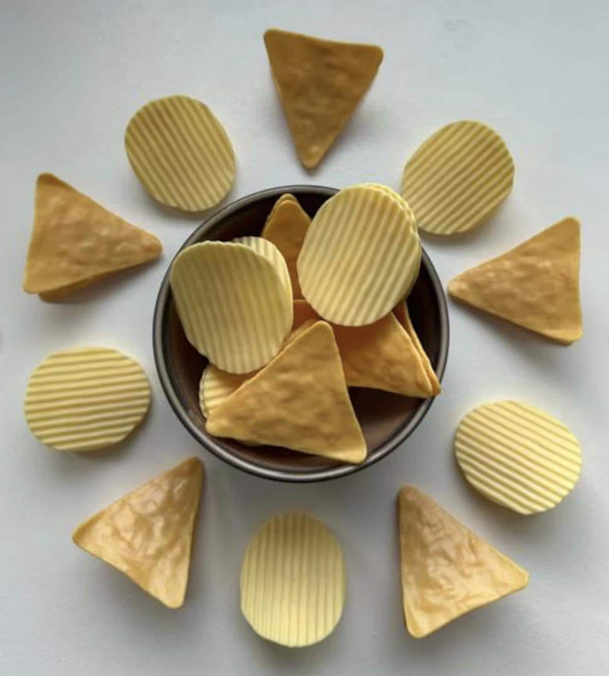 Potato or Tortilla Chip Bag Sealing Clips, 4-Pack: Potato