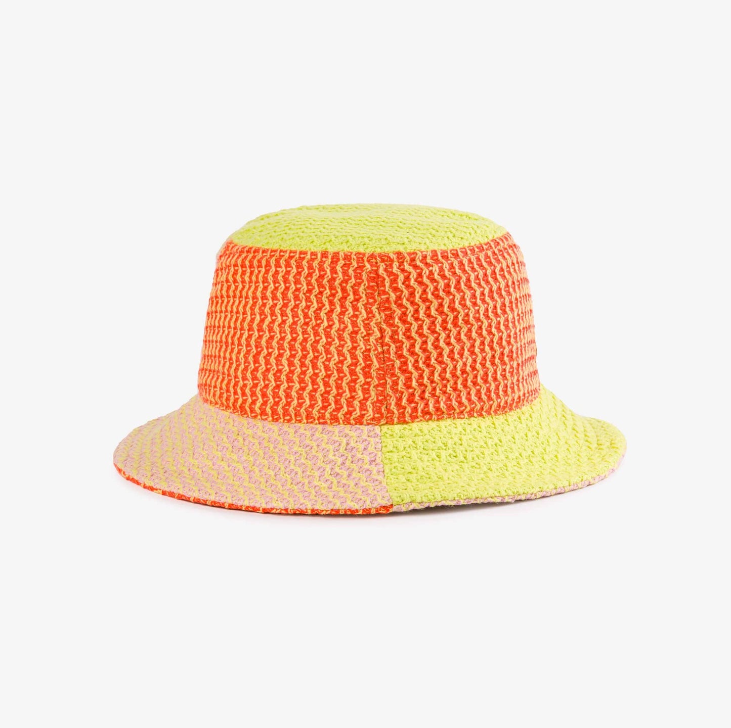Squiggle Knit Bucket Hat: Poppy Lilac