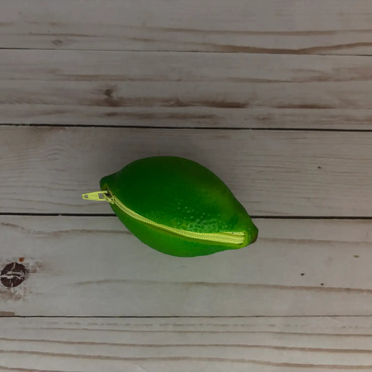 Coin Purse Lime or Bread Viva Greetings