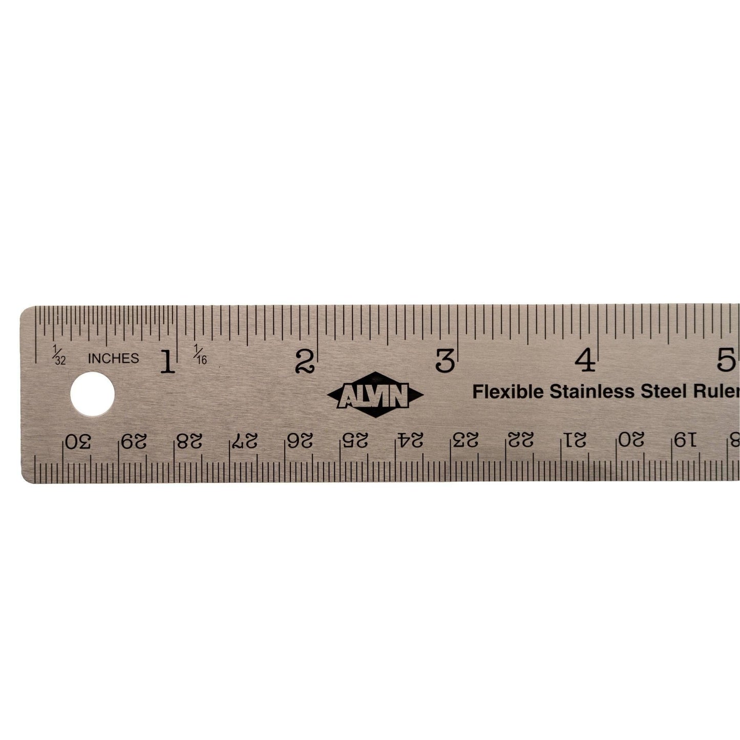 STAINLESS STEEL FLEX RULER*: 18in