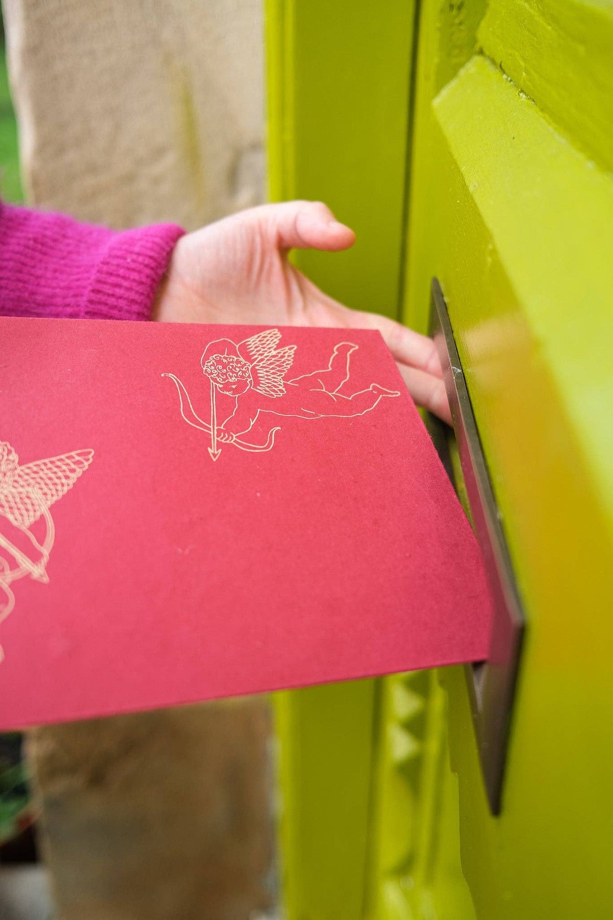 CUPID CONCERTINA GREETING CARD