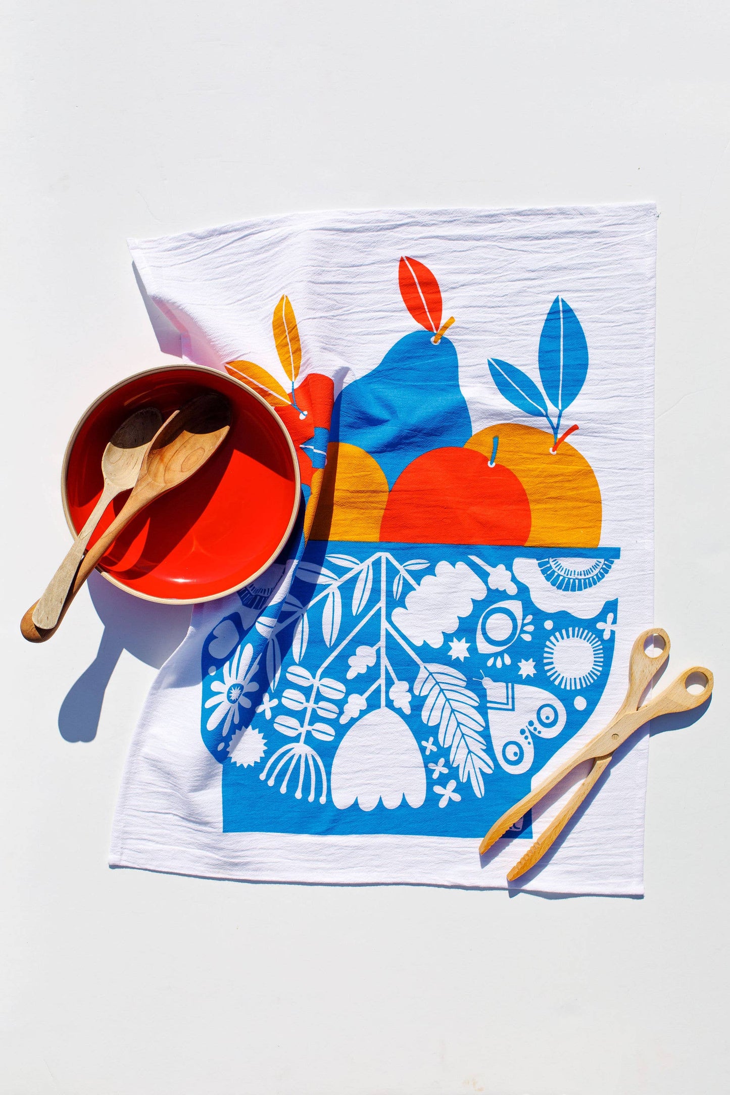 Fruit Bowl Cotton Kitchen Towel