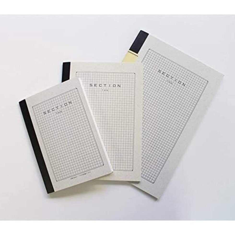 Notebook section gridded Tsubume