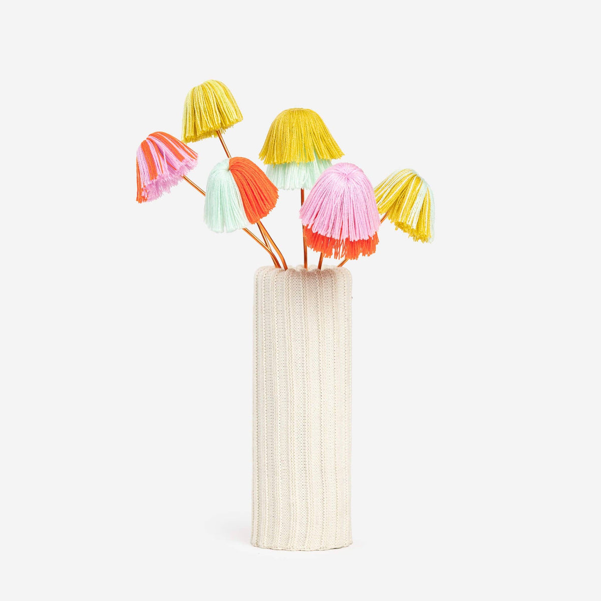 Tassel Flower Bouquet: Golden Olive Lime