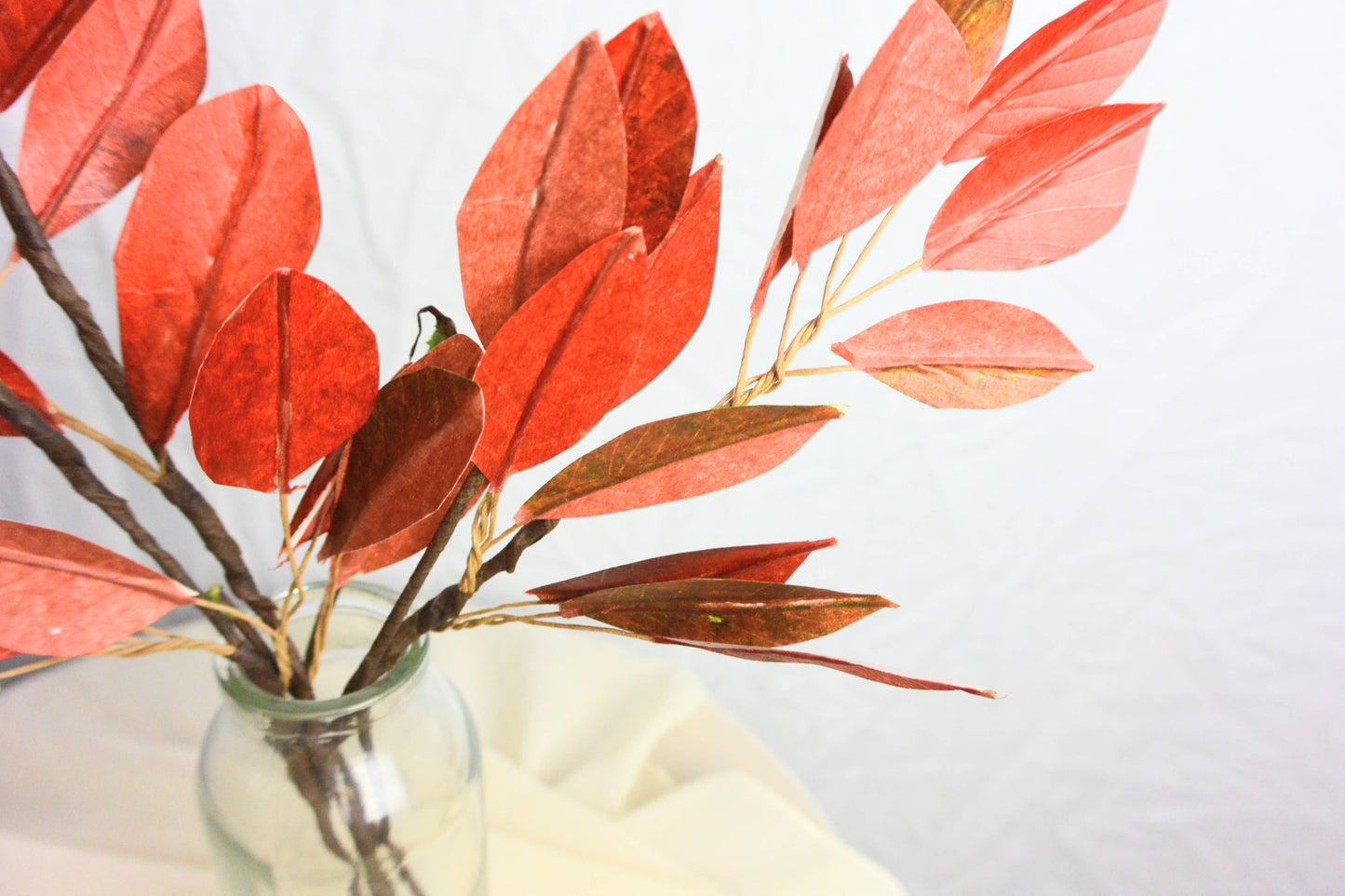 Paper Fall Leaves, Artificial Fall Florals