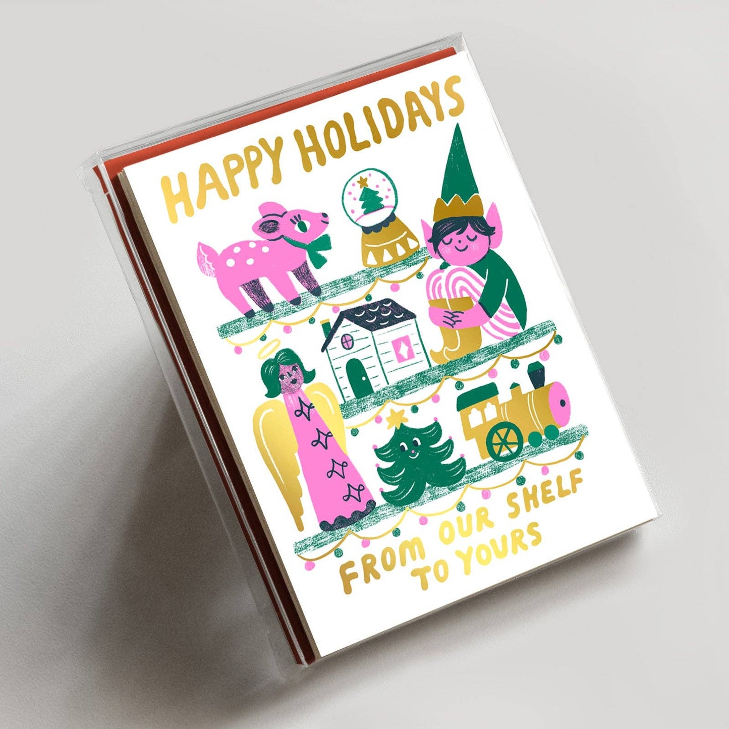 From Our Shelf Elf Set of 6 - Plasma Pink