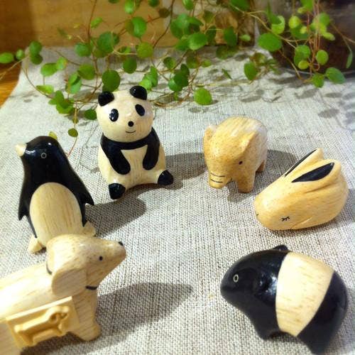 Shiba Dog Family Set T-lab polepole animal Set