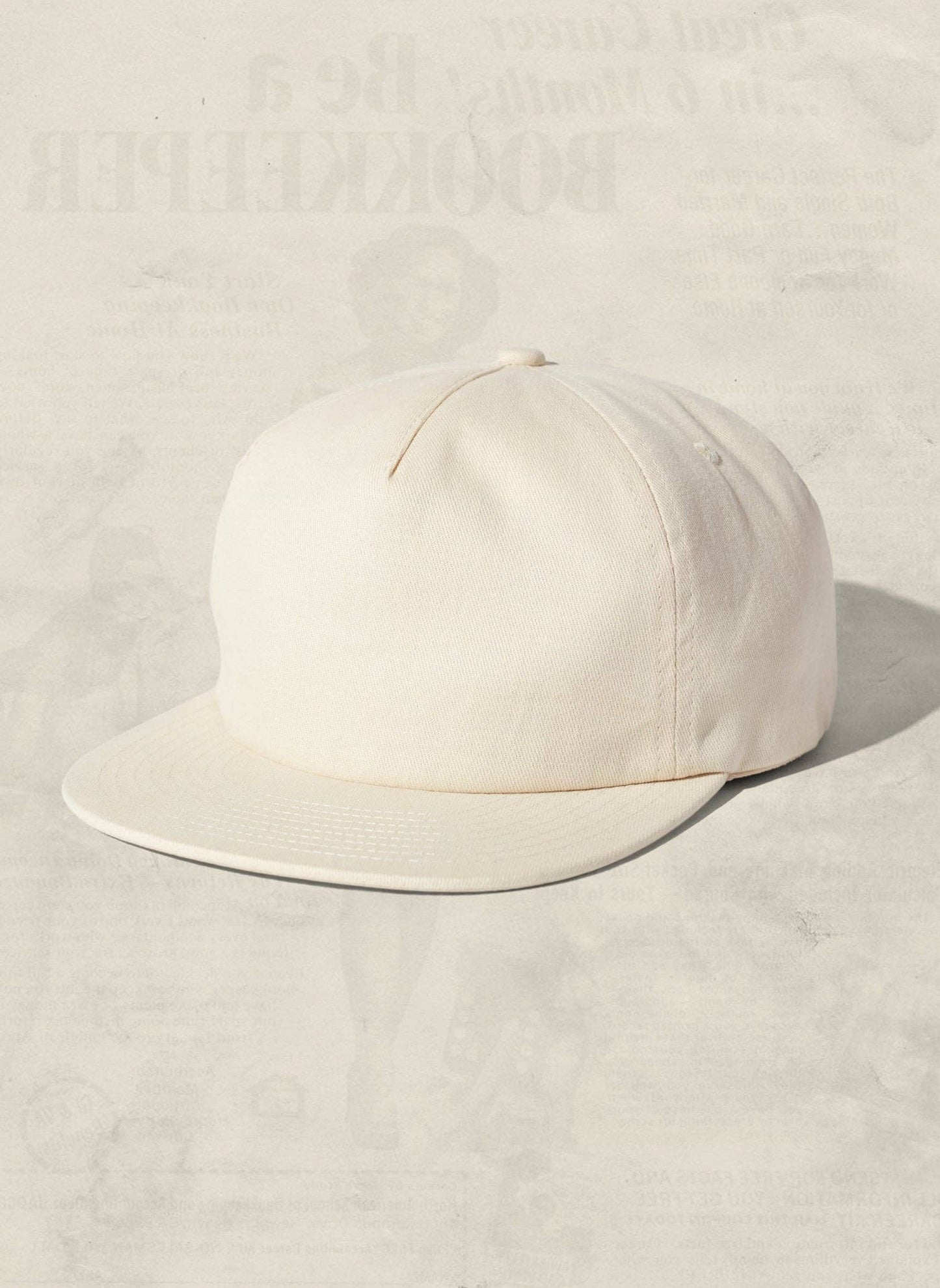 Field Trip Snapback Hat Brushed Cotton  58cm