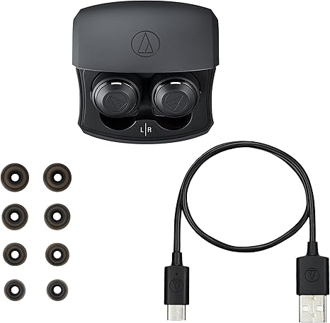 Wireless In-Ear Headphones Black