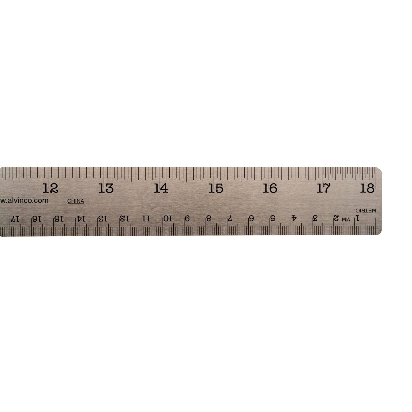 STAINLESS STEEL FLEX RULER*: 18in