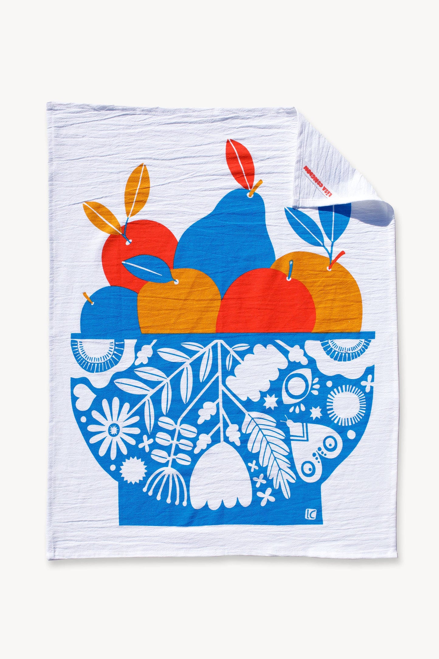 Fruit Bowl Cotton Kitchen Towel
