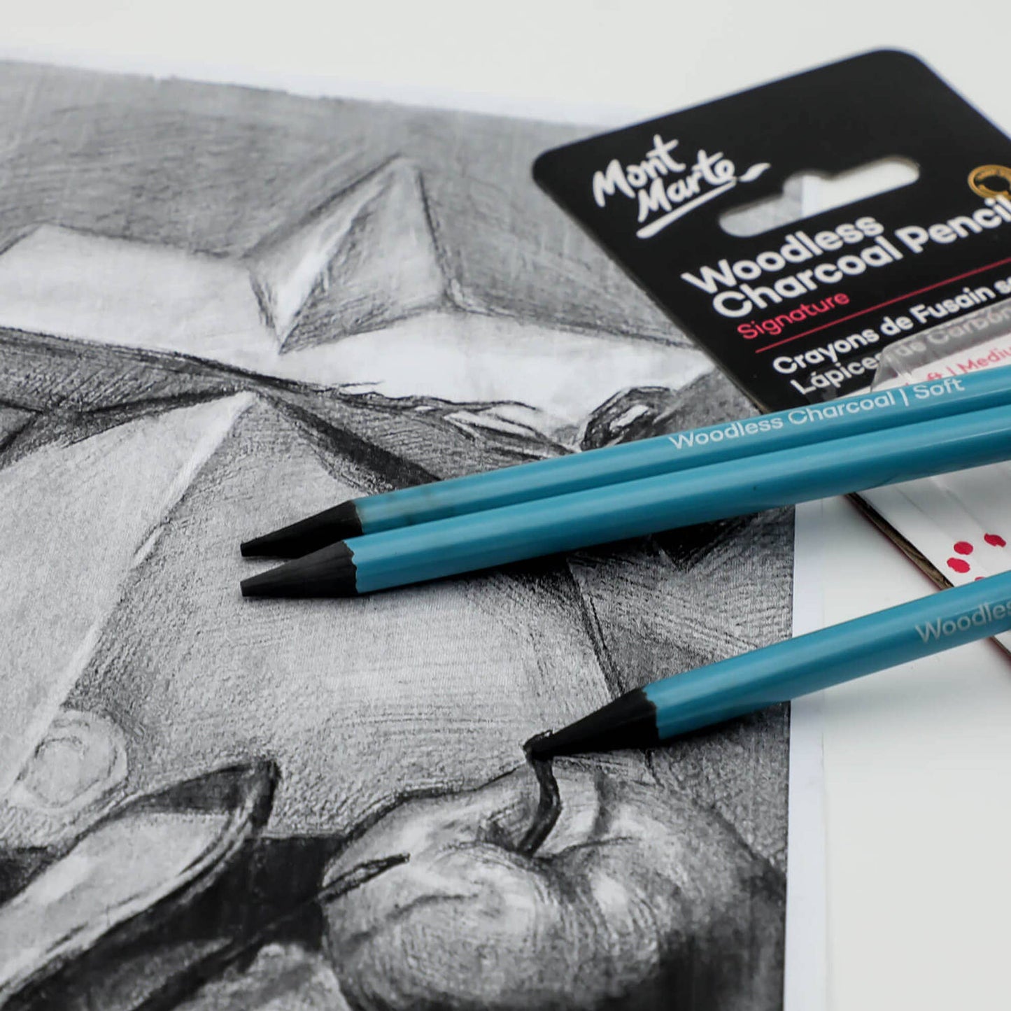 Woodless Charcoal Pencils Signature 3pc