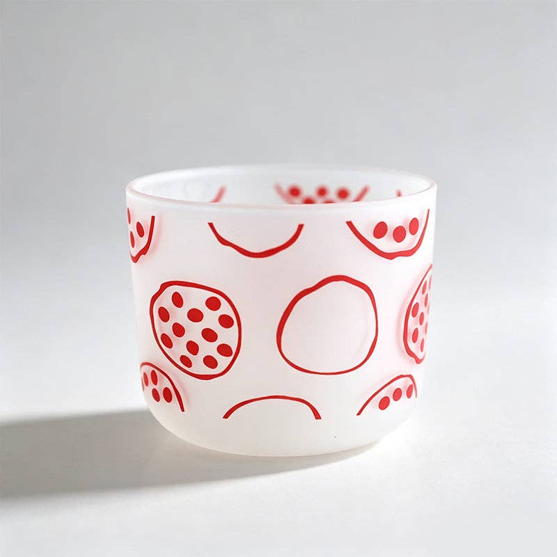 Polka Dot Cup: Light Blue / Circle/One Size