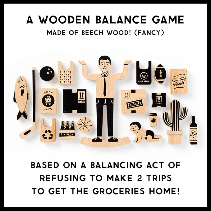 One Trip Nick Wooden Balance Game