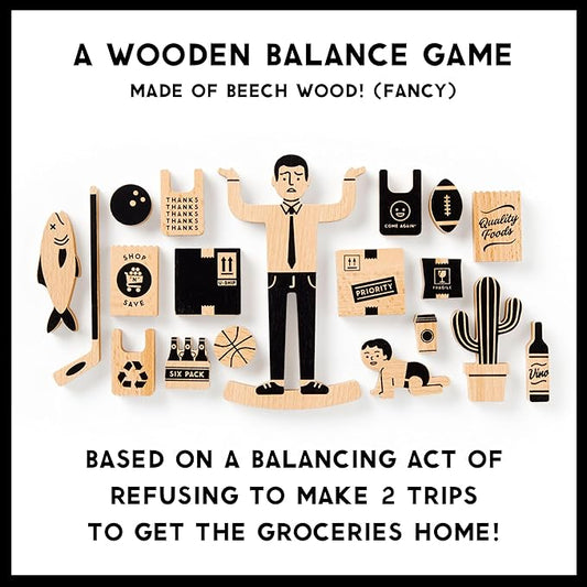 One Trip Nick Wooden Balance Game