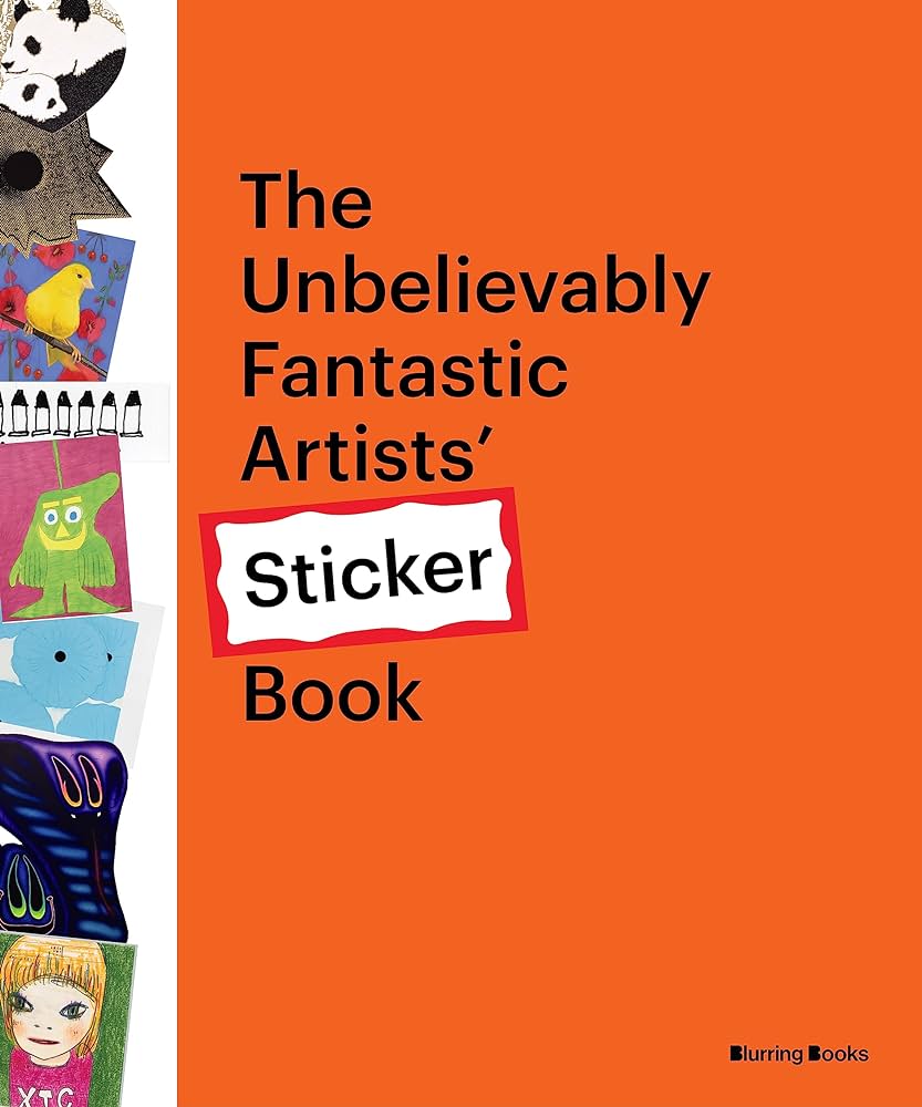 The Unbelievably Fantastic Artists Stickers Book Burkeman db