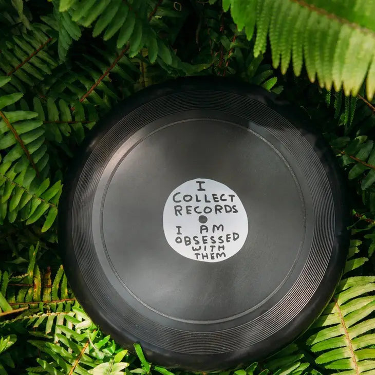 Frisbee I Collect Records x David Shrigley