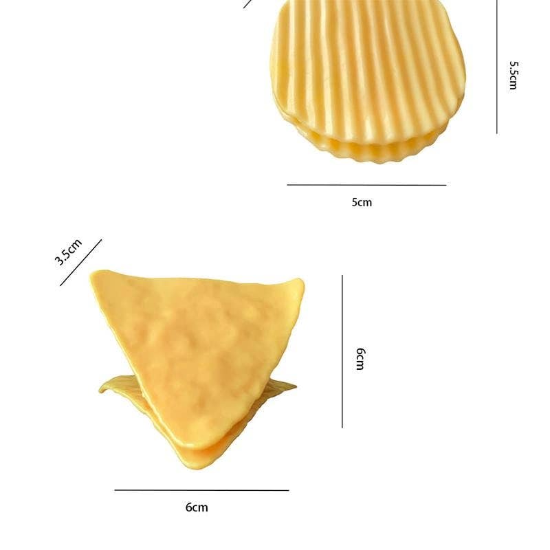 Potato or Tortilla Chip Bag Sealing Clips, 4-Pack: Potato