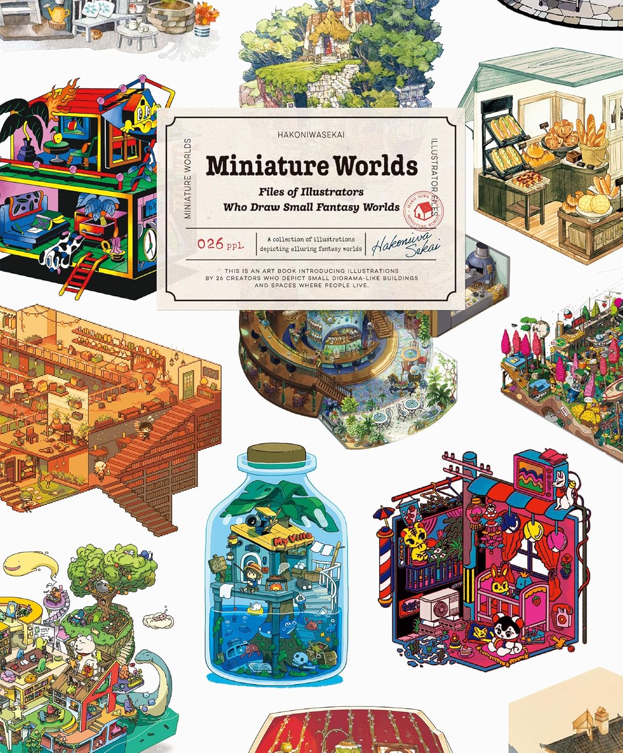 Miniature Worlds: Files of Illustrators Who Draw Small Fantasy Worlds ...