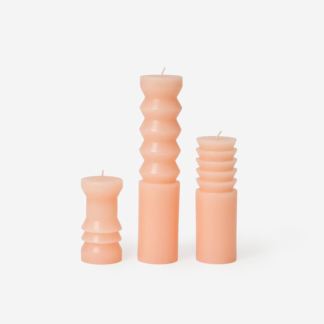 Totem Candle (large blush)