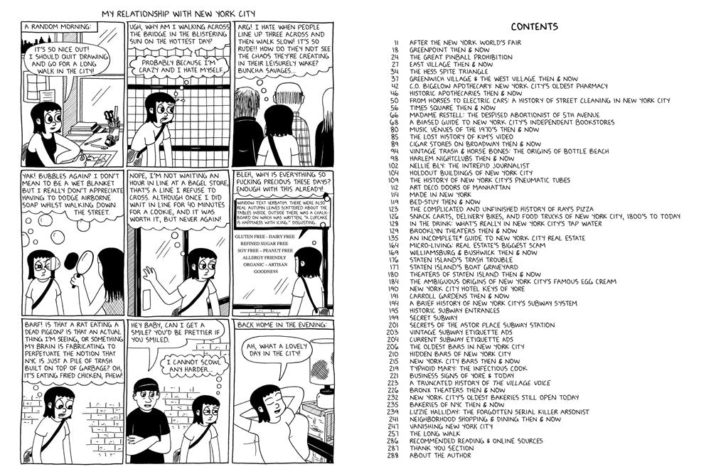 Tenements, Towers & Trash : An Unconventional Illustrated History of New York City  Julia Wertz