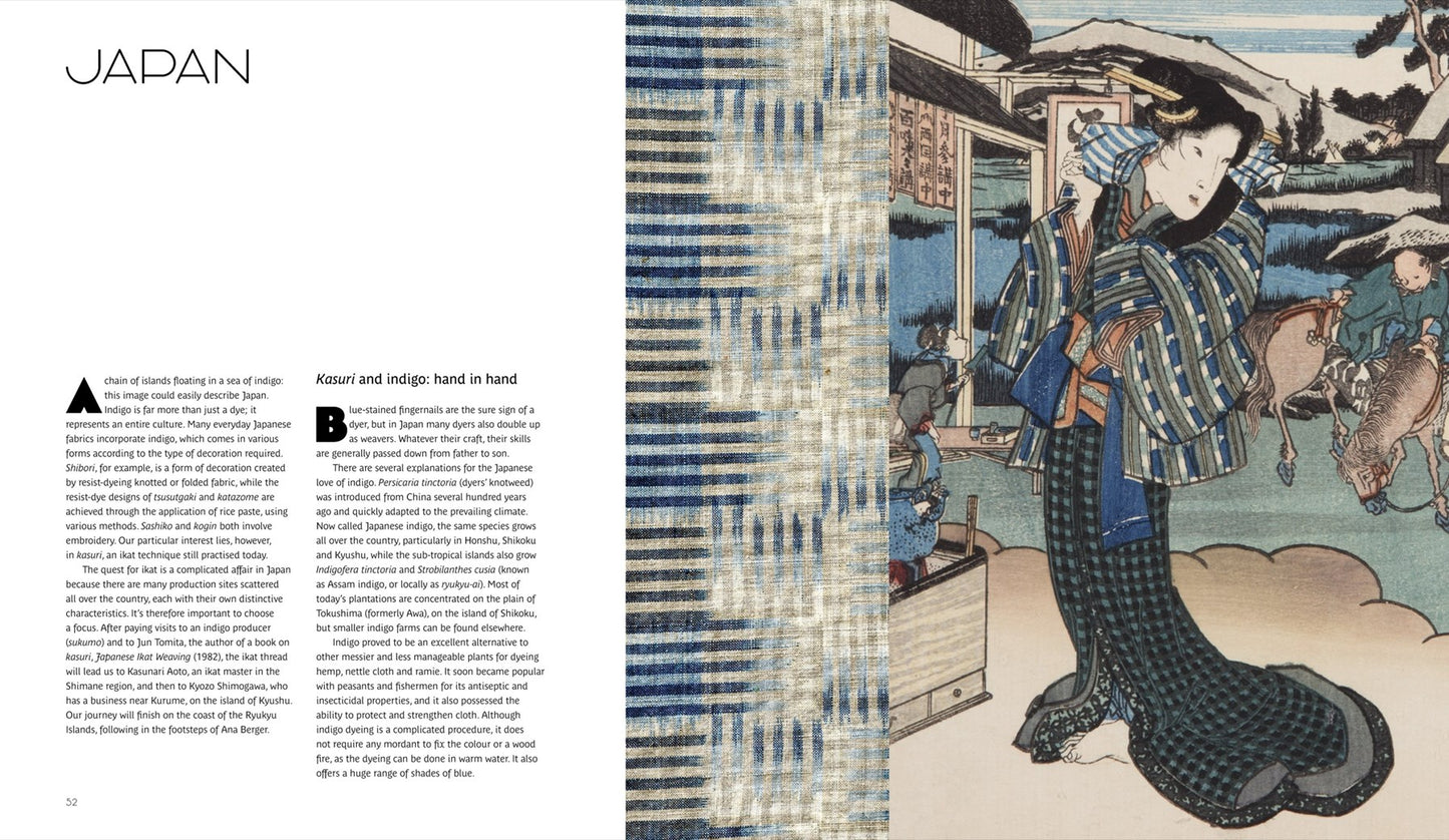Ikat Dyed & Woven Textiles from Around the World