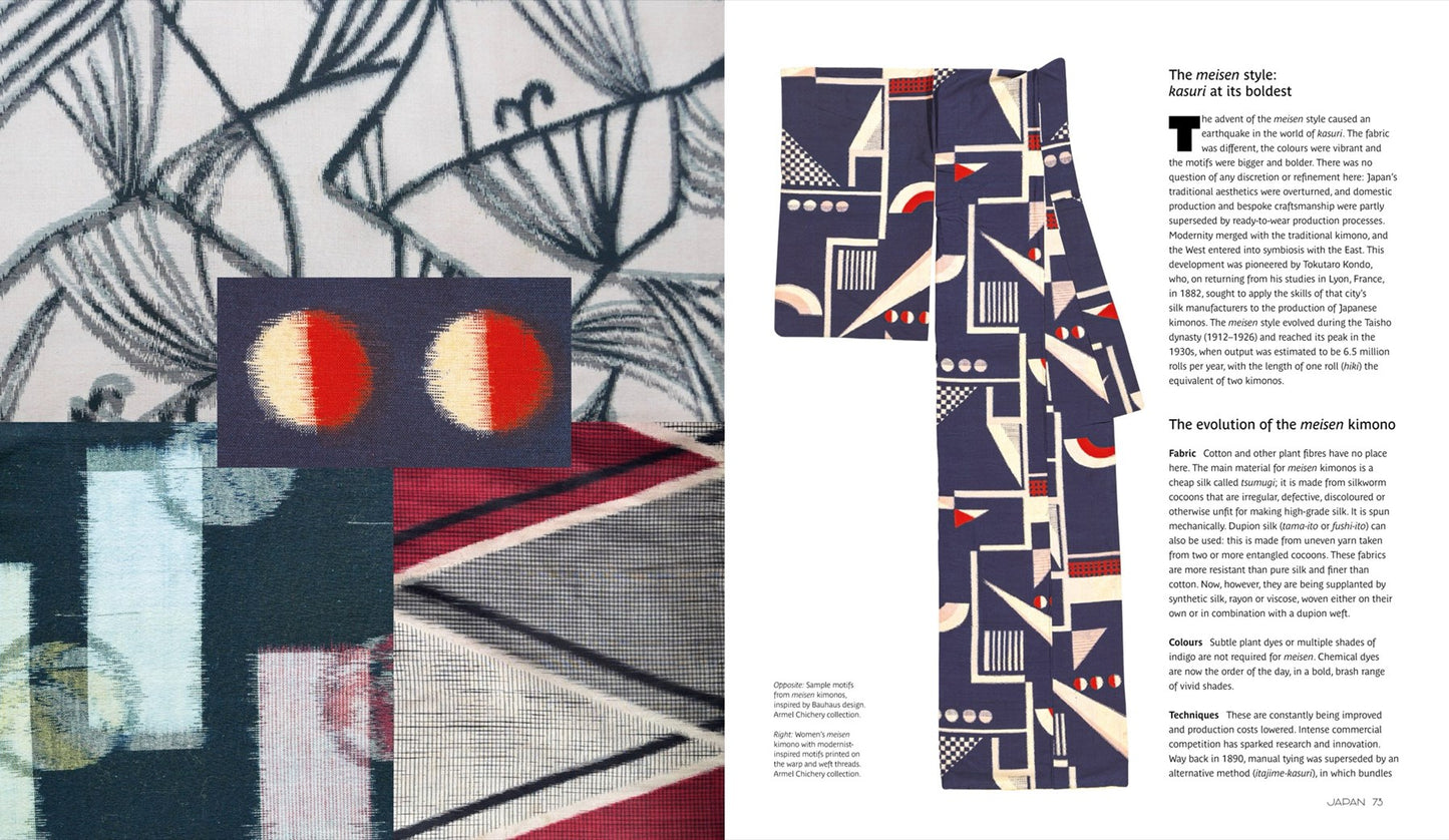 Ikat Dyed & Woven Textiles from Around the World