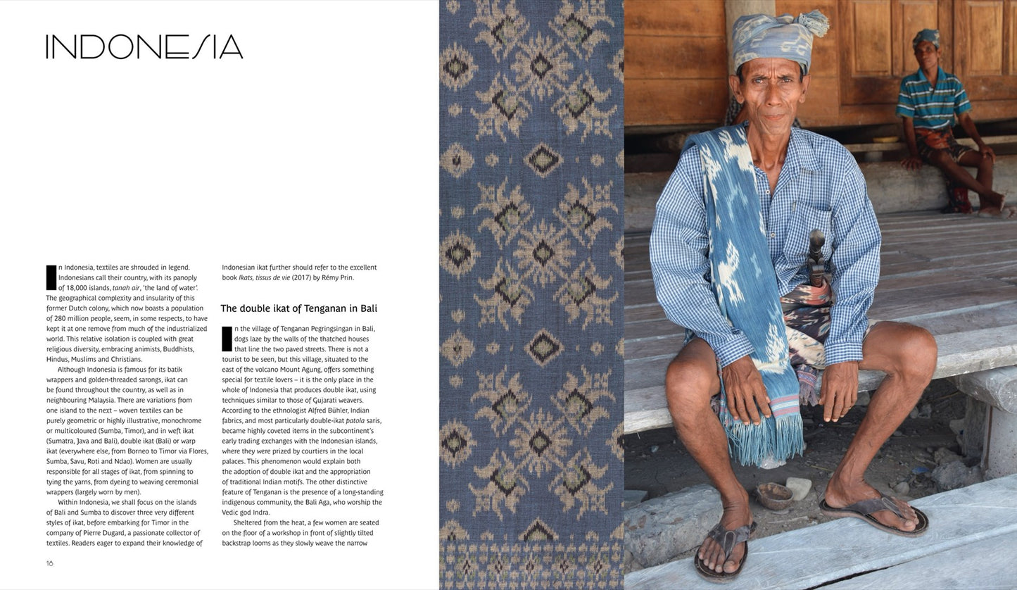 Ikat Dyed & Woven Textiles from Around the World