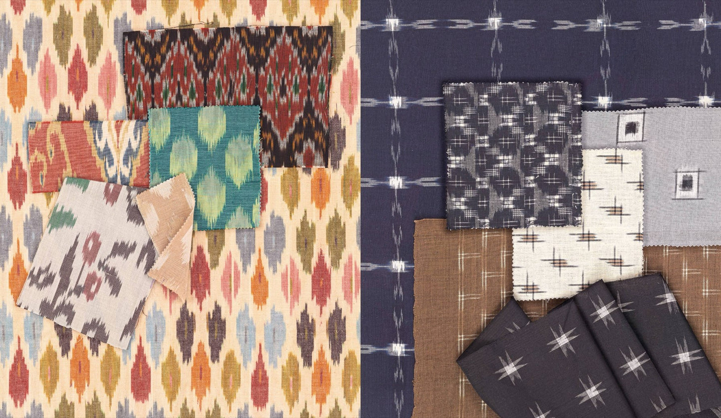 Ikat Dyed & Woven Textiles from Around the World