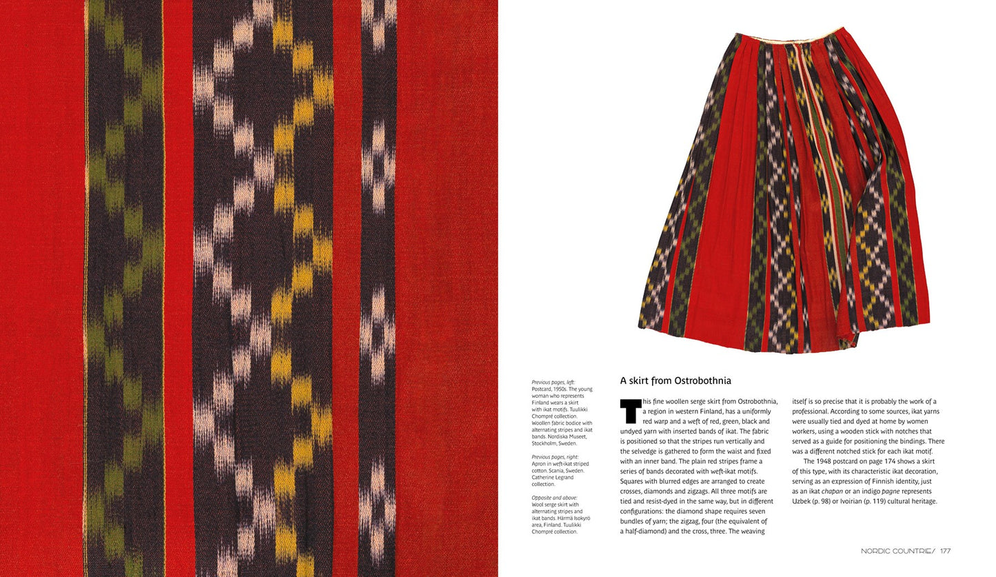Ikat Dyed & Woven Textiles from Around the World