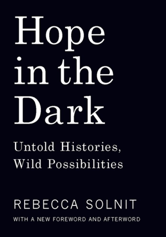 Hope In The Dark Solnit, Rebecca