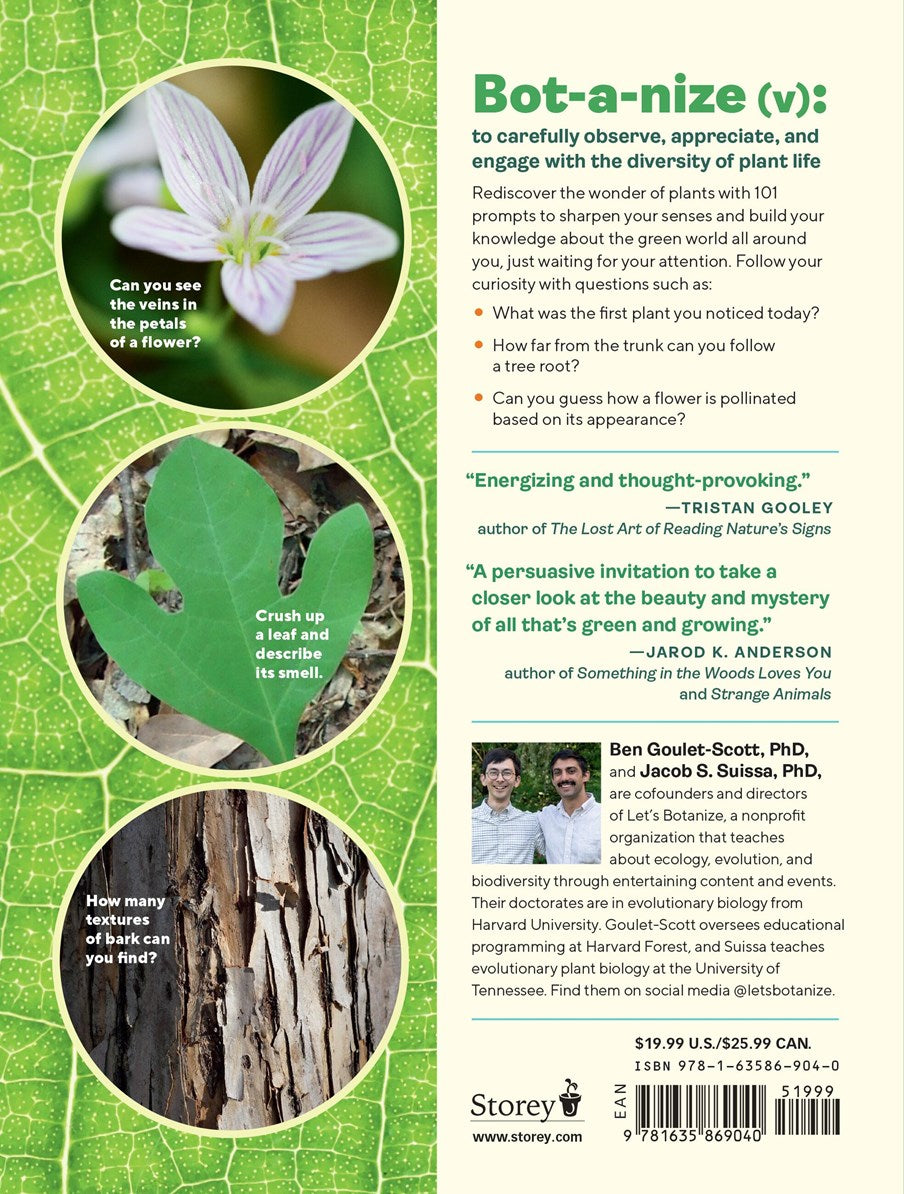 Let's Botanize:  101 Ways to Connect with Plants