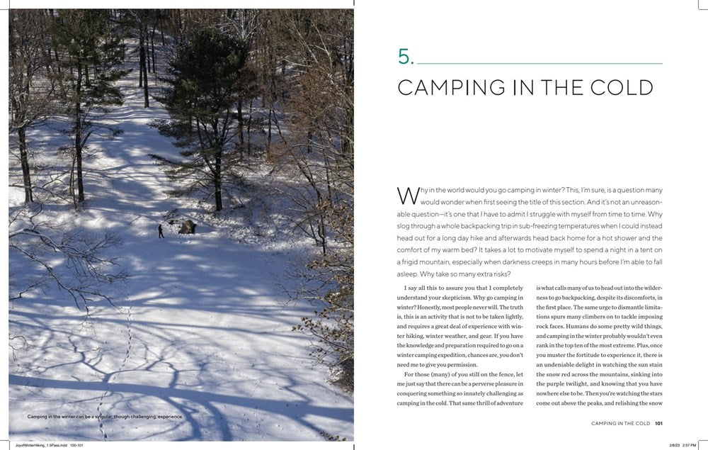 Joy of Winter Hiking : Inspiration & Guidance for Cold Weather Adventures