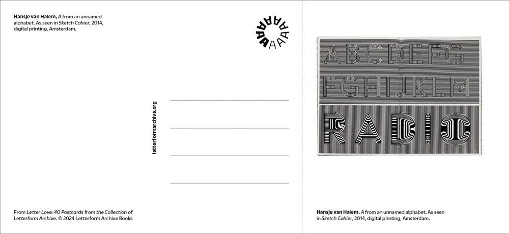 Letter Love: 40 Postcards from the Collection of Letterform Archive