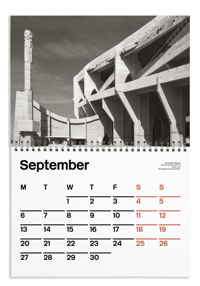 Brutalist Calendar 2027