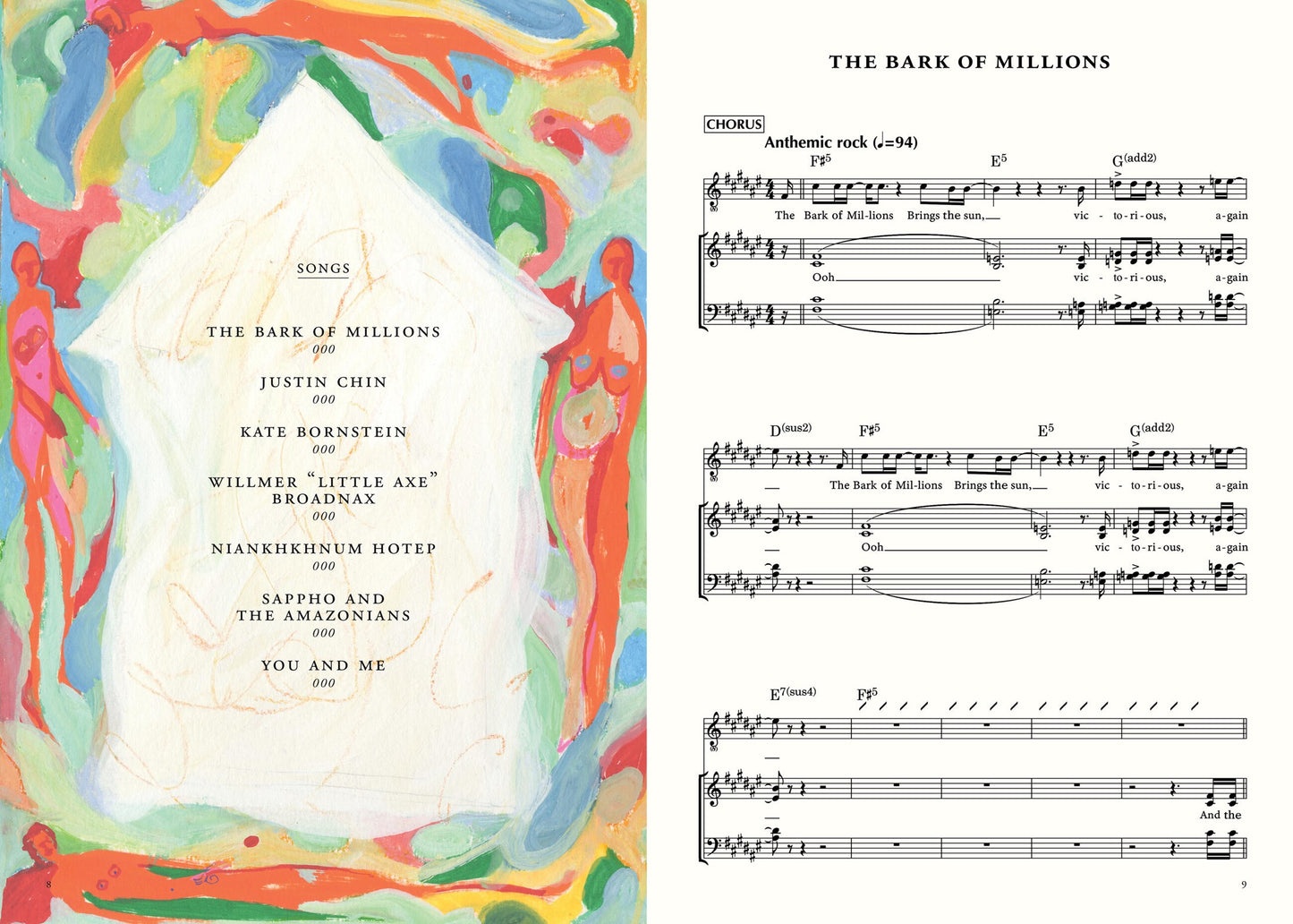 Bark of Millions: Queer Songs for the Living Library of the Deviant Theme  Taylor Mac, Matt Ray