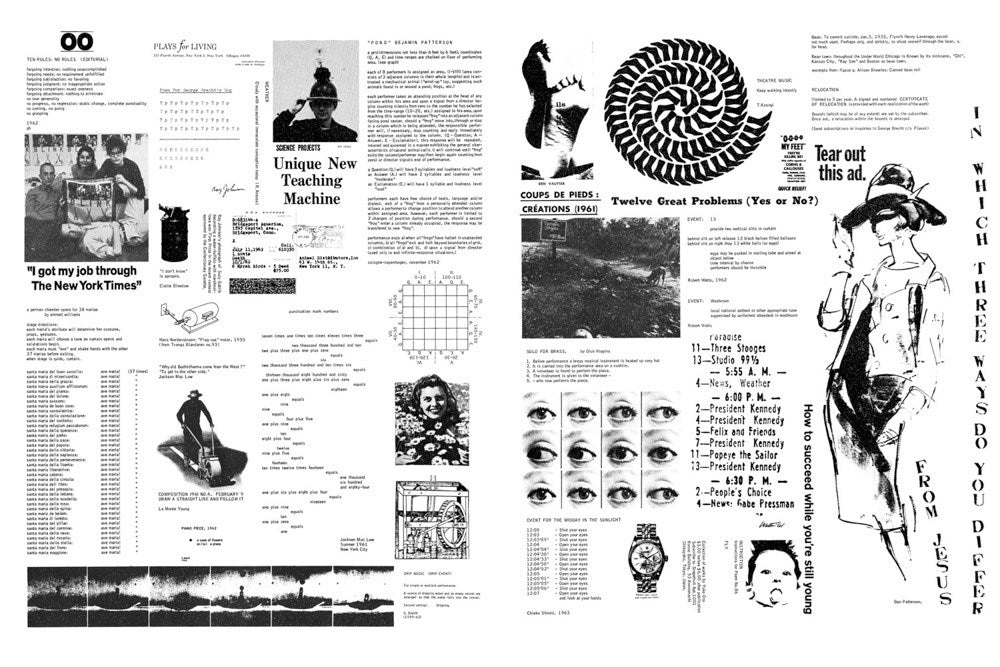 The Fluxus Newspaper Primary Information