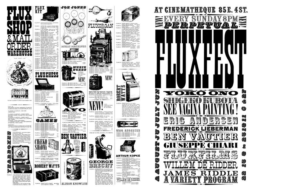 The Fluxus Newspaper Primary Information