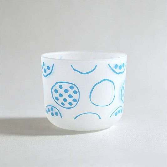 Polka Dot Cup: Light Blue / Circle/One Size