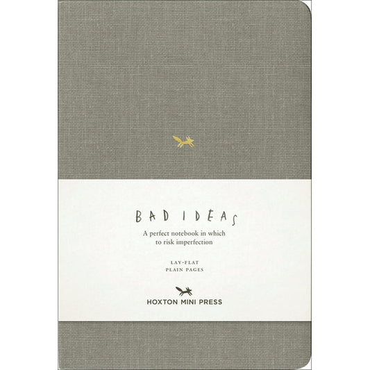 A Notebook for Bad Ideas: Grey/Unlined